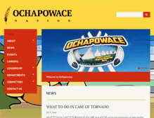 Tablet Screenshot of ochapowace.com